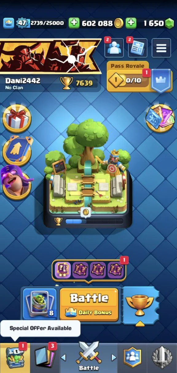 Clash Royale - Brawl Stars | LVL 49 | Boot Camp
