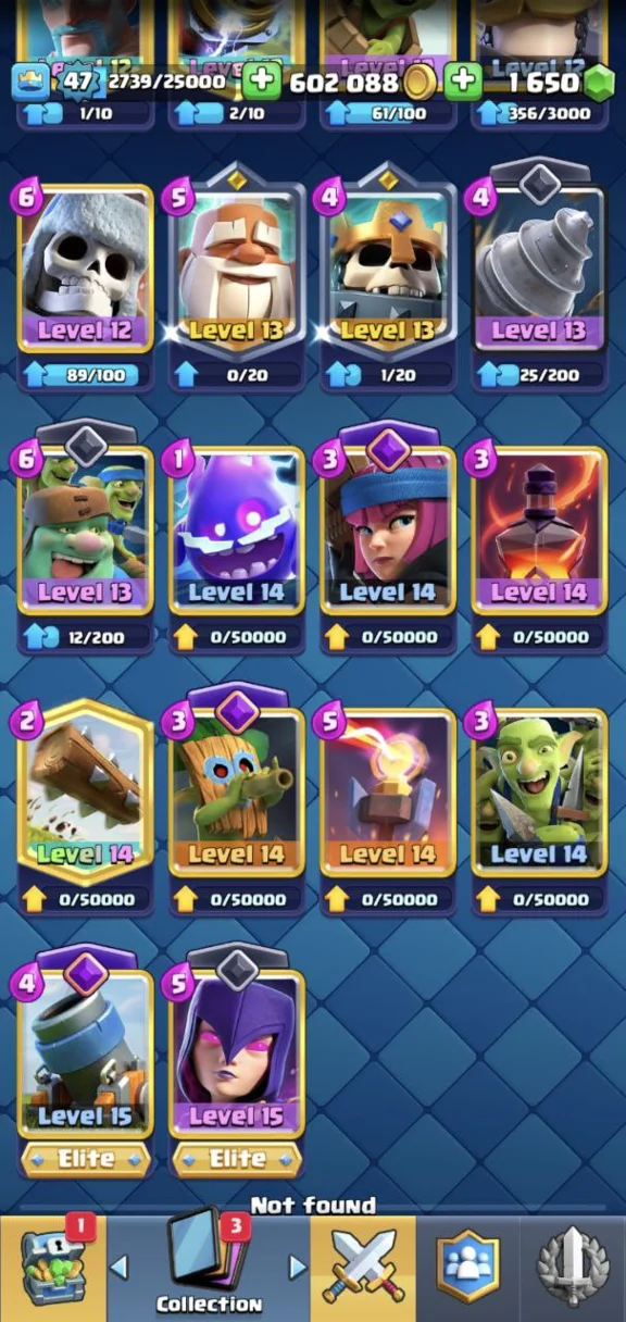 Clash Royale - Brawl Stars | LVL 49 | Boot Camp