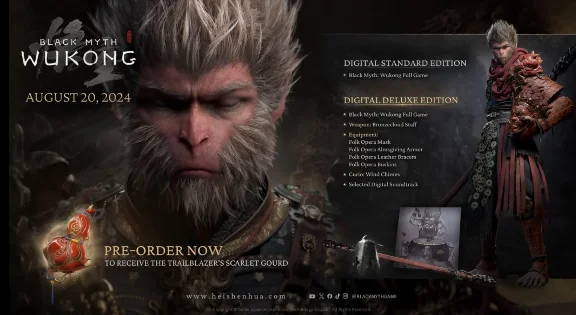 Black Myth: Wukong Deluxe XBOX PURCHASE PRE-ORDER