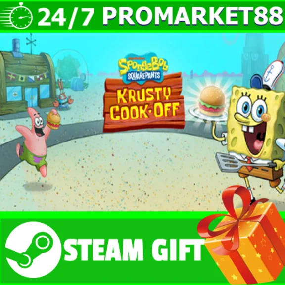 ️ALL COUNTRIES️ SpongeBob Krusty Cook-Off STEAM GIFT