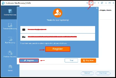 🧊 Coolmuster Data Recovery 📋 Account 🚀