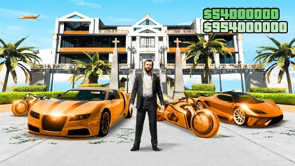 GTA 5 Online Enhanced Account • 89+ Mil$ 250 LVL + Mail