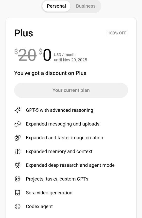 ChatGPT 5 Plus FOR 3 MONTH PLAN | ACTIVATE TO YOURE ACC