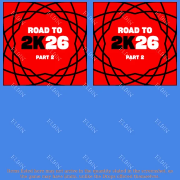 💎NBA 2K26⭐Twitch Drops🎶2 items + 🎁