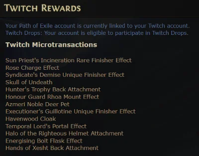 Path of Exile 2 13 items twitch drop