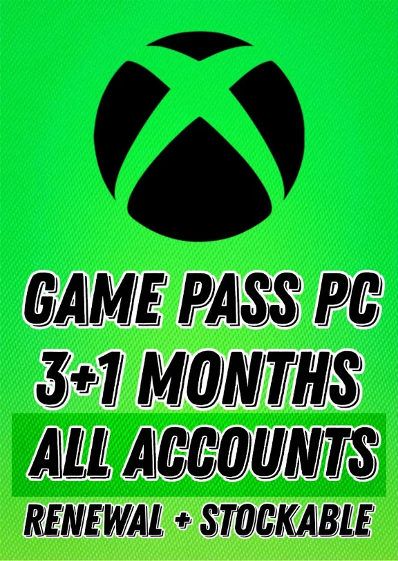 ✅ВСЕ РЕГИОНЫ✅ПРОДЛЕНИЕ✅GAME PASS PC 3+1 МЕСЯЦА🔑КЛЮЧ