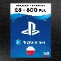 PlayStation Network Gift Cards 25 - 500 PLN 🇵🇱 (PL)