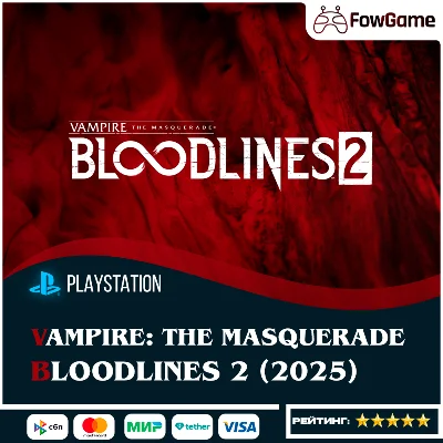✅ Vampire: The Masquerade - Bloodlines 2 🔵 PS5🚀