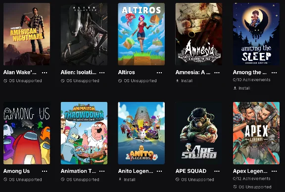 Among Us + 409 GAMES | Epic Games | FULL ACCESS