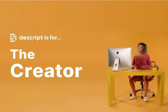 Descript Creator Plan - 1 Year Subscription in Just $99