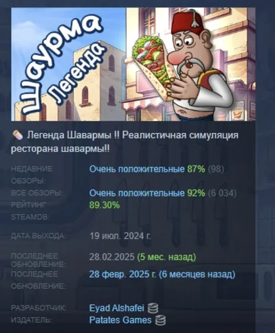 Shawarma Legend  STEAM GIFT RUSSIA