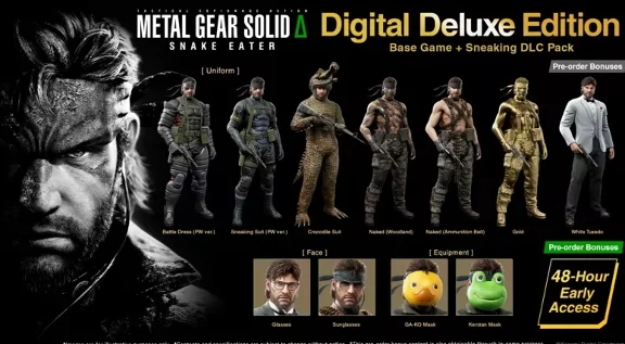 METAL GEAR SOLID Δ: SNAKE EATER Steam  Deluxe