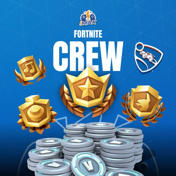 Fortnite Crew Subscription – 1M + Battle Pass & V-Bucks