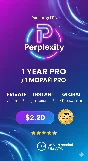 Perplexity Pro -1 Year offer only 2$ !  link - Global