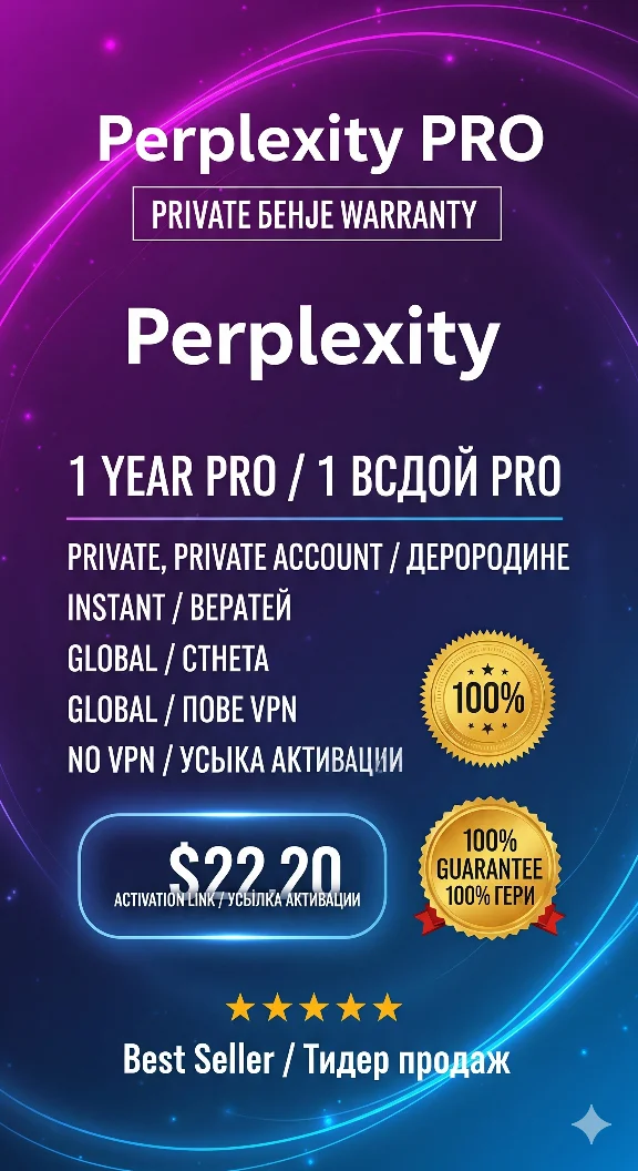 Perplexity Pro -1 Year offer only 2$ !  link - Global