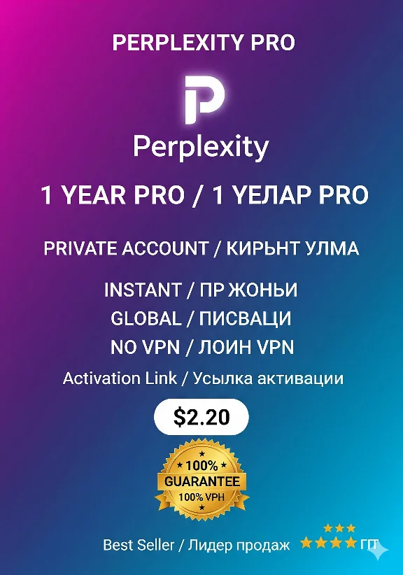Perplexity Pro -1 Year offer only 2$ !  link - Global
