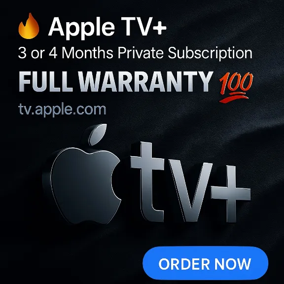 🔥📺APPLE TV PLUS 1/3МЕСЯЦЕВ ГАРАНТИИ ЧАСТНОГО СЧЕТА 💯