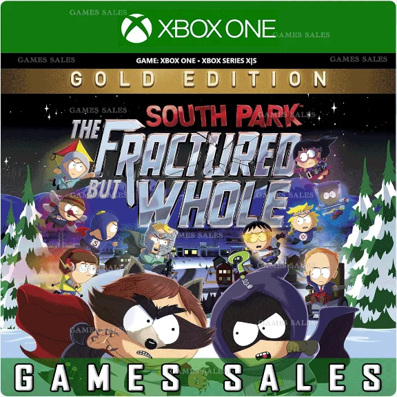 ✅❤️SOUTH PARK: THE FRACTURED BUT WHOLE GOLD❤️XBOX🔑КЛЮЧ