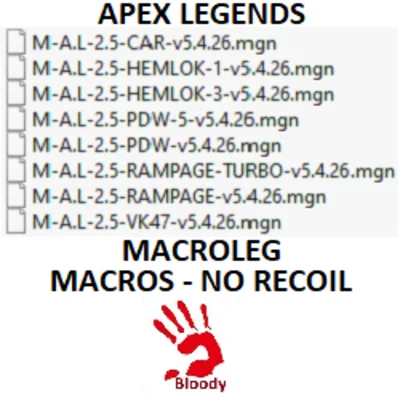 Apex Legends - Heavy Rounds - Macros Pack for bloody
