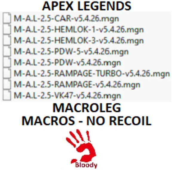 Apex Legends - Heavy Rounds - Macros Pack for bloody