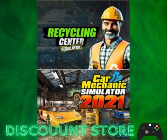 Recycling Center Simulator/Car Mechanic Simulator XBOX