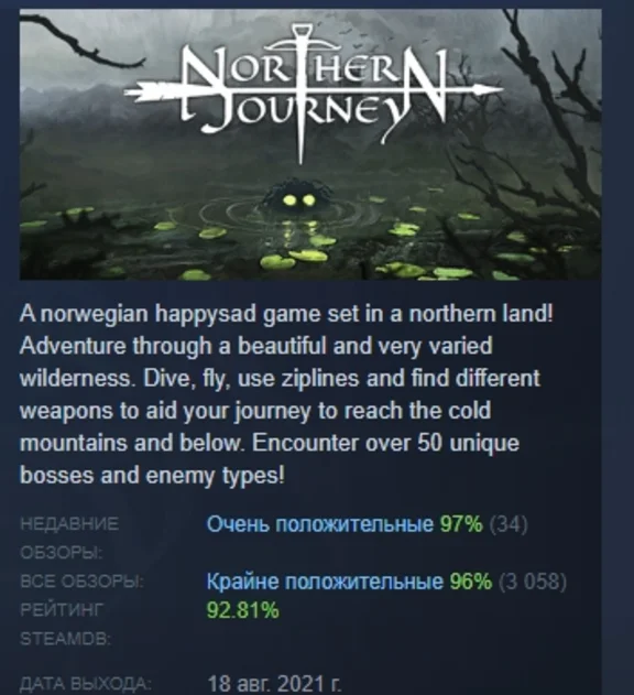 Northern Journey  STEAM GIFT RU