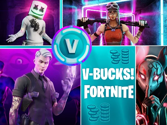 FORTNITE В-БАКСЫ 1000-13500 через EPIC, БЫСТРО