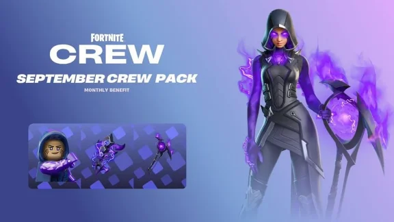 ⭐✅Подписка Отряд FORTNITE Crew⚡Боевой пропуск+1000 ВБ