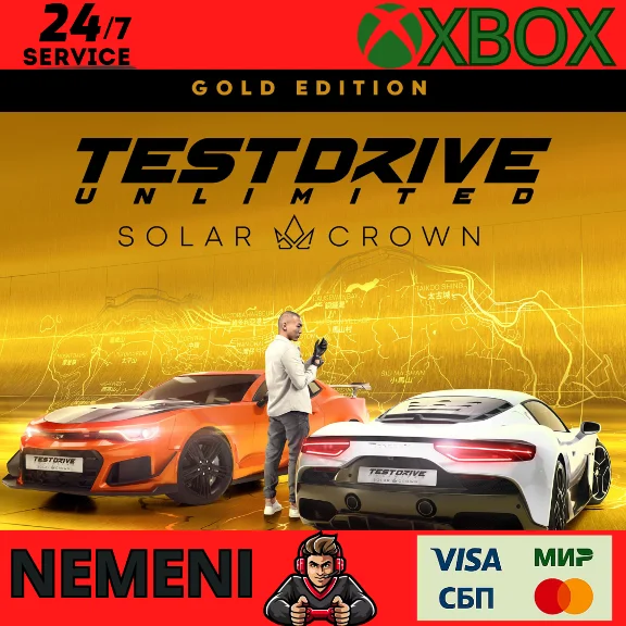 Test Drive Unlimited Solar Crown Gold Xbox Series S|X
