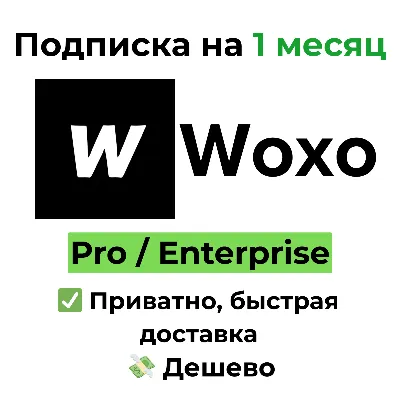 Woxo.tech | Starter / Creator Subscription 1 Month