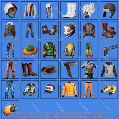💡SCUM🎖️Twitch Drops🌟31 items + 🎁
