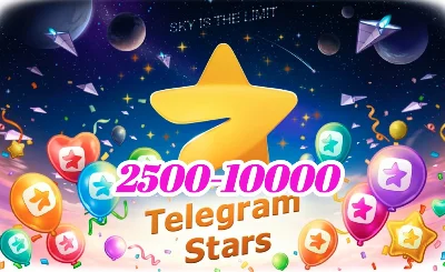 ⭐ Telegram Star ✨ 2500-10000⭐ [ @username ]