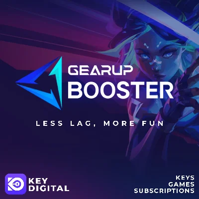 🚀 GearUP Booster 1 Month PC Code ✅