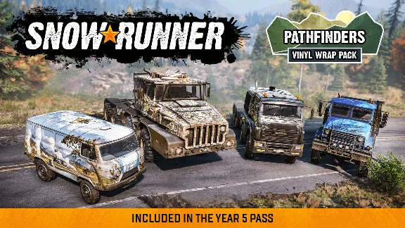 SnowRunner – Pathfinders Vinyl Wrap Pack EPIC GAMES DLC