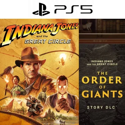 Indiana Jones Great Circle + DLC PS5 P3 Rent from 15day