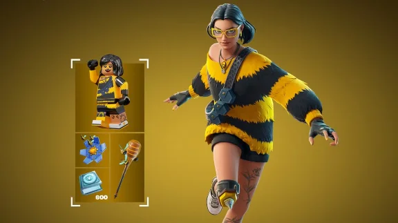 Fortnite - Bee Positive Pack DLC US XBOX One / Xbox Ser
