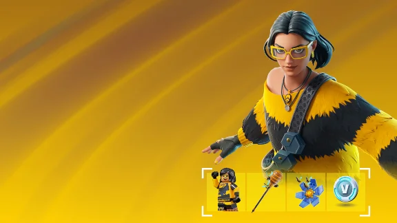 Fortnite - Bee Positive Pack DLC US XBOX One / Xbox Ser