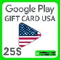 ✅Google Play Gift Card 25$ USD USA🇺🇸 АВТО ВЫДАЧА 24/7
