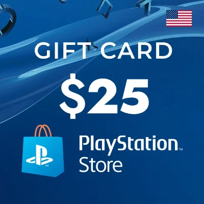 PLAYSTATION NETWORK CARD (PSN) 25$ US (ONLY USA ACC)