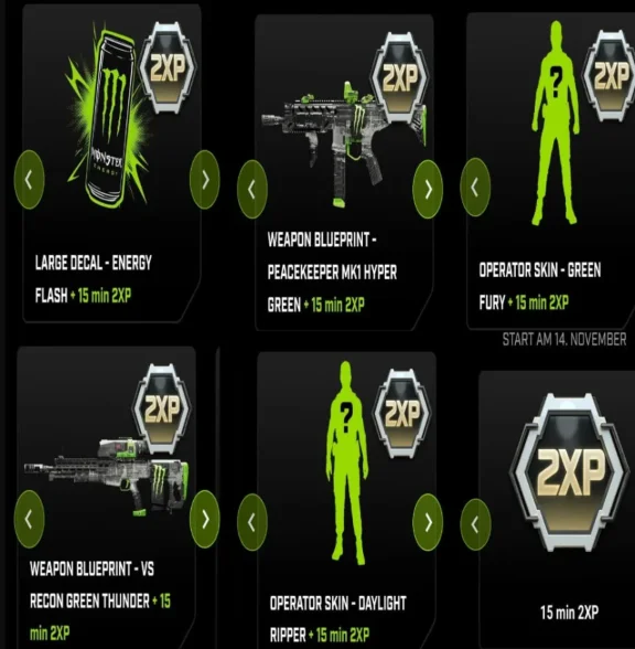 MONSTER ENERGY BUNDLE CoD BLACKOPS 7