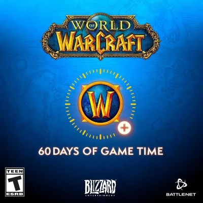 TIME CARD World of Warcraft-WOW-60 DAYS RU/CIS/EU