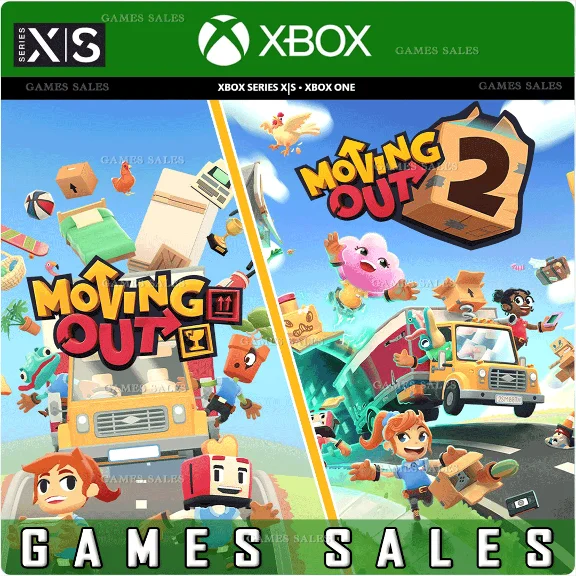 ✅❤️MOVING OUT + MOVING OUT 2 BUNDLE❤️XBOX+PC🔑КЛЮЧ