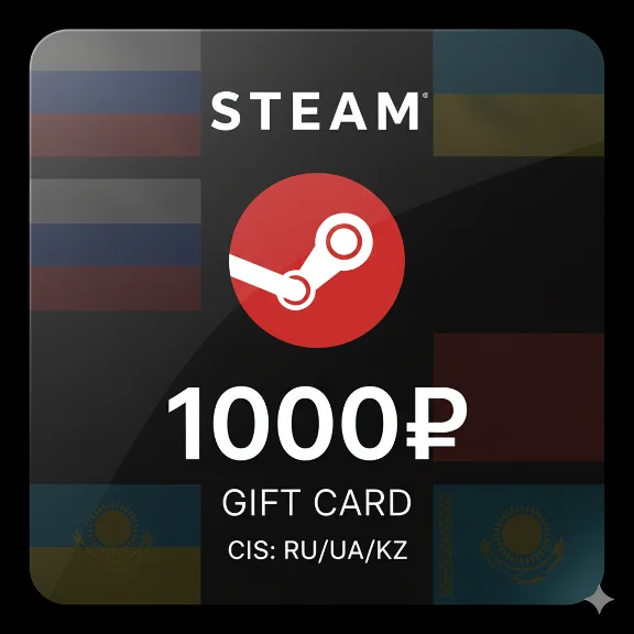 Steam Wallet 1000 RUB (CIS: KZ,UA,RU)
