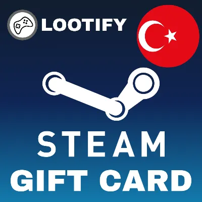 🖤 Steam Gift Card 💳 50/100/300/500/1000 TRY 🌍 Turkey