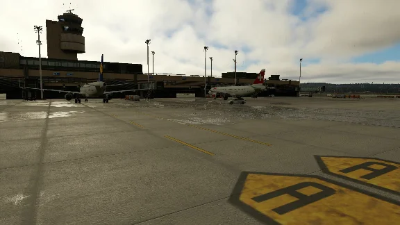 X-Plane 12 Add-on: Aerosoft - Airport Zurich V2.0 STEAM