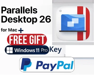 Parallels Desktop 26 Pro for Mac 4 Year + Paypal