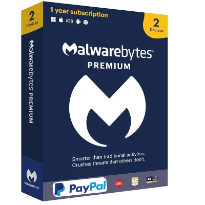 Malwarebytes Premium 2 Devices 18 Month Key