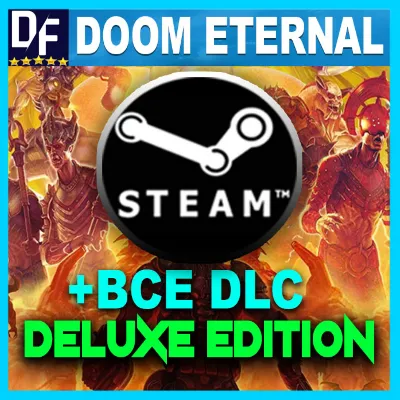 ・DOOM ETERNAL・DELUXE・ВСЕ DLC・STEAM・PC