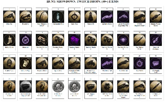 🔥HUNT: SHOWDOWN✦TWITCH DROPS✦SKINS✦6 RANDOM HUNTERS 🎁