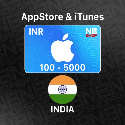 Подарочная карта Apple iTunes / AppStore [Индия] 100 - 5000 INR АВТО